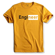 T-shirt da uomo in cotone con stampa ADRO Engineer (R21-M-EGN-MU_Senape_2XL)