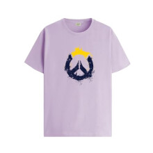 Camiseta estampada ADRO para hombre | R22-M-PC-PU-S Morado