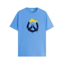 Camiseta estampada ADRO para hombre | R22-M-PC-SK-XL Azul cielo