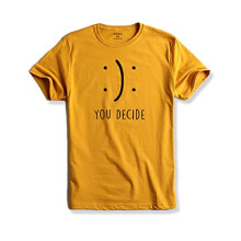 ADRO You Decide Herren bedruckte T-Shirts (RNR-M-DEC-MU_Senf_L)