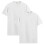 ADRO Heren Solid Regular Fit T-shirt (RCM2-PLN-WH-WH_Wit 1