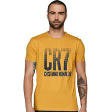 ADRO Design Bedrukte T-shirts voor Mannen & Vrouwen (RNR-S35-CR07-MU_Mustard_XL)