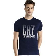 ADRO Design bedrukt marineblauw T-shirt voor mannen en vrouwen (RNR-M-CR07-NB_Navy_M)