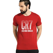 ADRO Design Bedrukt Rood T-shirt voor Heren & Dames (RNR-M-CR07-RD_Red_XL)