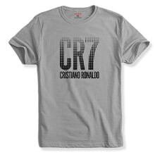 ADRO Design bedrukt grijs T-shirt voor mannen en vrouwen (grijs; S)