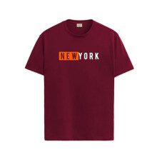 ADRO Tshirt for Men | Printed T Shirt for Men | 100% Cotton T-Shirt |Printed T Shirt | T-Shirts | RN24-NKY-MR-M Maroon