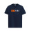 ADRO Heren Solid Regular Fit T-shirt (RN24-NKY-NB_Navy Blue 1