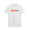 ADRO Heren Solid Regular Fit T-shirt (RN24-NKY-WH_Wit 1