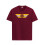 ADRO Heren Solid Regular Fit T-shirt (RN24-CAP-MR_Maroon 1
