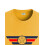 ADRO Heren Solid Regular Fit T-shirt (RN24-CAP-MU_Mustard 2