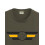ADRO Heren Solid Regular Fit T-shirt (RN24-CAP-OL_Olive 2
