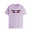 ADRO Heren Solid Regular Fit T-shirt (RN24-CAP-PU_Paars 1
