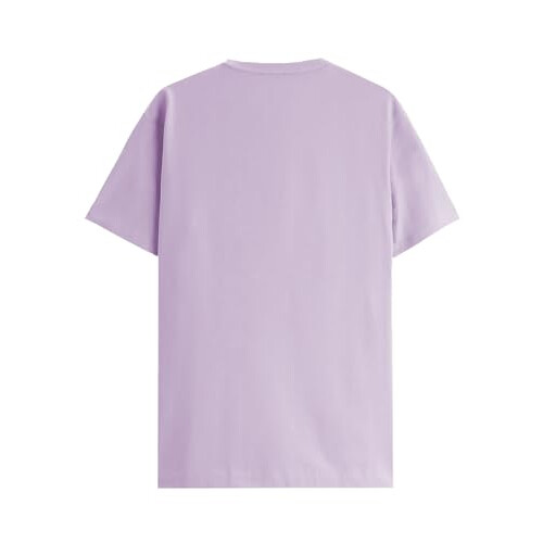 ADRO Men's Solid Regular Fit T-Shirt (RN24-CAP-PU_Purple 2