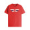 ADRO Men's Solid Regular Fit T-Shirt (RN24-CAP-RD_Red 1