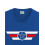ADRO Heren Solid Regular Fit T-shirt (RN24-CAP-RB_Royal Blue 2