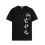 ADRO Heren Solid Regular Fit T-shirt (RN24-POC-BL_Zwart 1