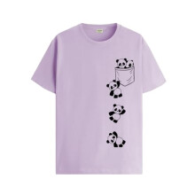 ADRO T-paita miehille | Printti-T-paita miehille | 100 % puuvillaa oleva T-paita | Printti-T-paita | T-paidat | RN24-POC-PU-M Violetti