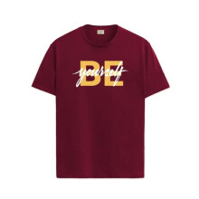 T-shirt ADRO pour homme | T-shirt imprim pour homme | T-shirt 100 % coton | T-shirt imprim | T-shirts | RN24-BYO-MR-M Bordeaux