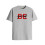 ADRO Heren Solid Regular Fit T-shirt (RN24-BYO-GR_Grijs 1