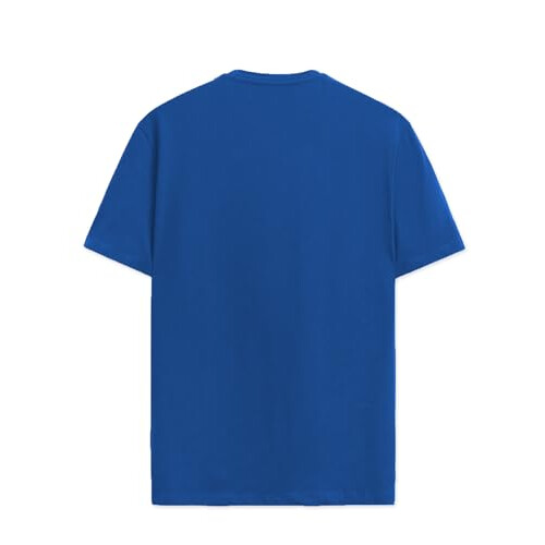 ADRO Heren Solid Regular Fit T-shirt (RN24-BYO-RB_Royal Blue 2