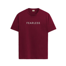Maglietta ADRO da uomo | Maglietta stampata da uomo | Maglietta 100% cotone | Maglietta stampata | Magliette | RN24-FRL-MR-S Bordeaux