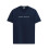 ADRO Heren Solid Regular Fit T-shirt (RN24-AR2-NB_Navy Blue 1