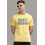 ADRO Men's Solid Regular Fit T-Shirt (RN24-INV-LY_Light Yellow 3