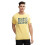 ADRO Men's Solid Regular Fit T-Shirt (RN24-INV-LY_Light Yellow 1