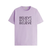 ADRO T-shirt voor heren | Bedrukt T-shirt voor heren | 100% katoenen T-shirt | Bedrukt T-shirt | T-shirts | RN24-INV-PU-S Paars