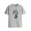 ADRO Men's Solid Regular Fit T-Shirt (RN24-GOK-GR_Grey 1