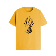 ADRO Men's Solid Regular Fit T-Shirt (RN24-GOK-MU_Mustard