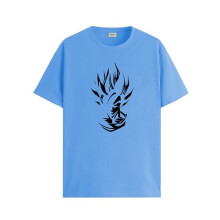 ADRO T-shirt voor heren | Bedrukt T-shirt voor heren | 100% katoenen T-shirt | Bedrukt T-shirt | T-shirts | RN24-GOK-SK-L Hemelsblauw
