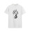 ADRO Men's Solid Regular Fit T-Shirt (RN24-GOK-WH_White 1
