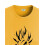 ADRO Heren Solid Regular Fit T-shirt (RN24-GOK-MU_Mustard 2