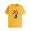 ADRO Heren Solid Regular Fit T-shirt (RN24-GOK-MU_Mustard 1