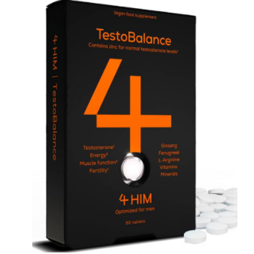 4 HIM TestoBalance - Testosterone Supplements for Men