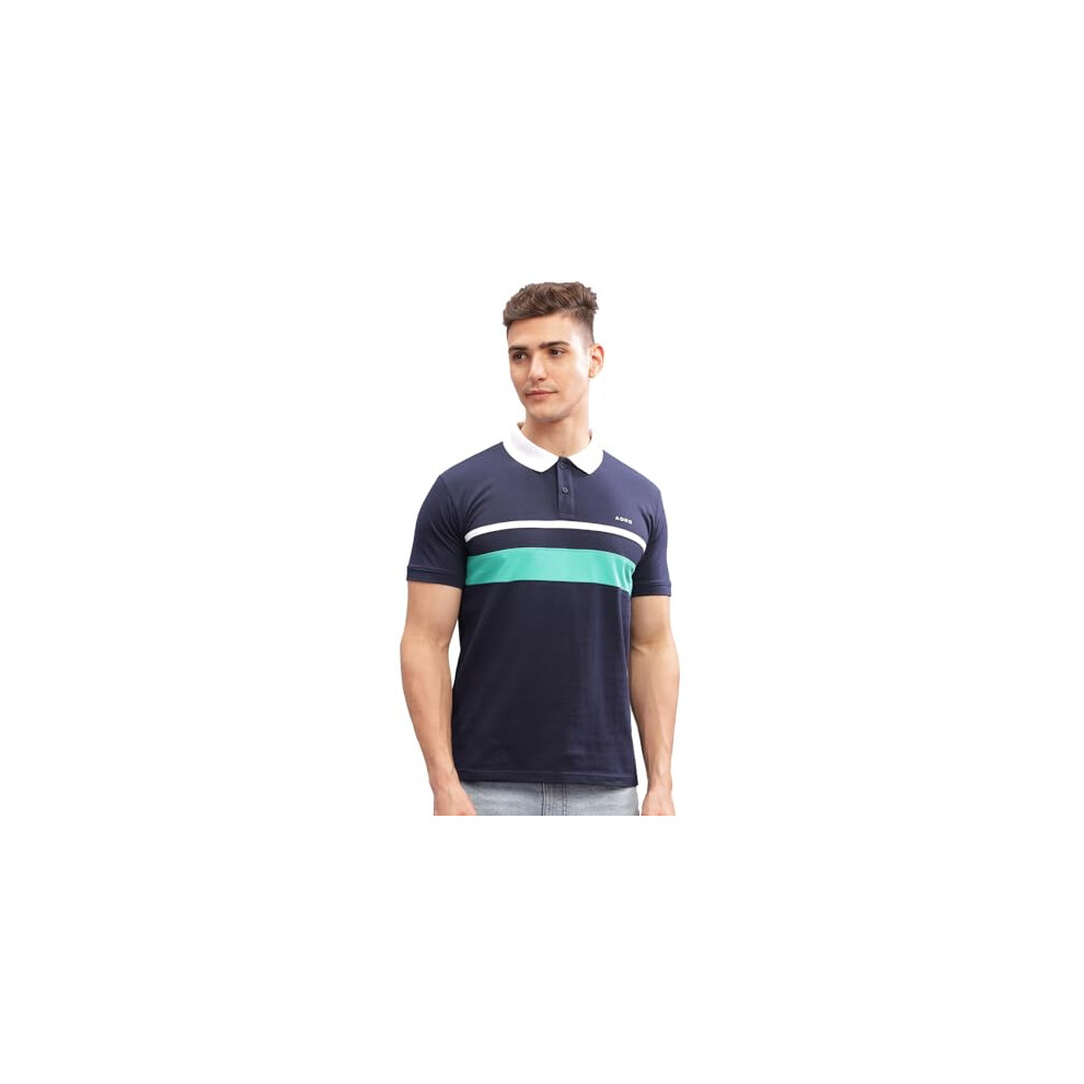 Polo Adro Regular Fit In 100% Cotone Multicolore, Disponibile Anche In Taglie Forti_Pn24-L1-Nbwhaq-Xl