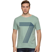 ADRO Heren 7-cijferig T-shirt met print (RN23-M-777-PT_Pista_XL)