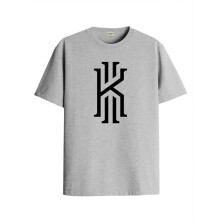 Camiseta estampada ADRO para hombre - Algod  n premium con estampado gr  fico - Gris - RN24-KOBE-GR-M