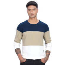 ADRO Men Full Sleeve T-Shirt | Soft Cotton Tshirt for Men| Stylish Multi Color Full Sleeve Round Neck Tshirt for Men|FR24-NBBE-M