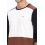 ADRO Men's Solid Regular Fit T-Shirt (FR24-WSBR_White, Brown 2