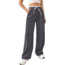 LERIYA FASHION Women's High Waist Wide Leg Trousers | Casual & Formal Pants for Women |Loose Fit Track Pants | Gymwear | Cargo Pants | Elegant Office