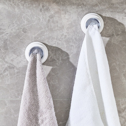 Plastic Clips Dishcloth No Drill Towel Holders For Kitchen Bathroom Tool Decor 2