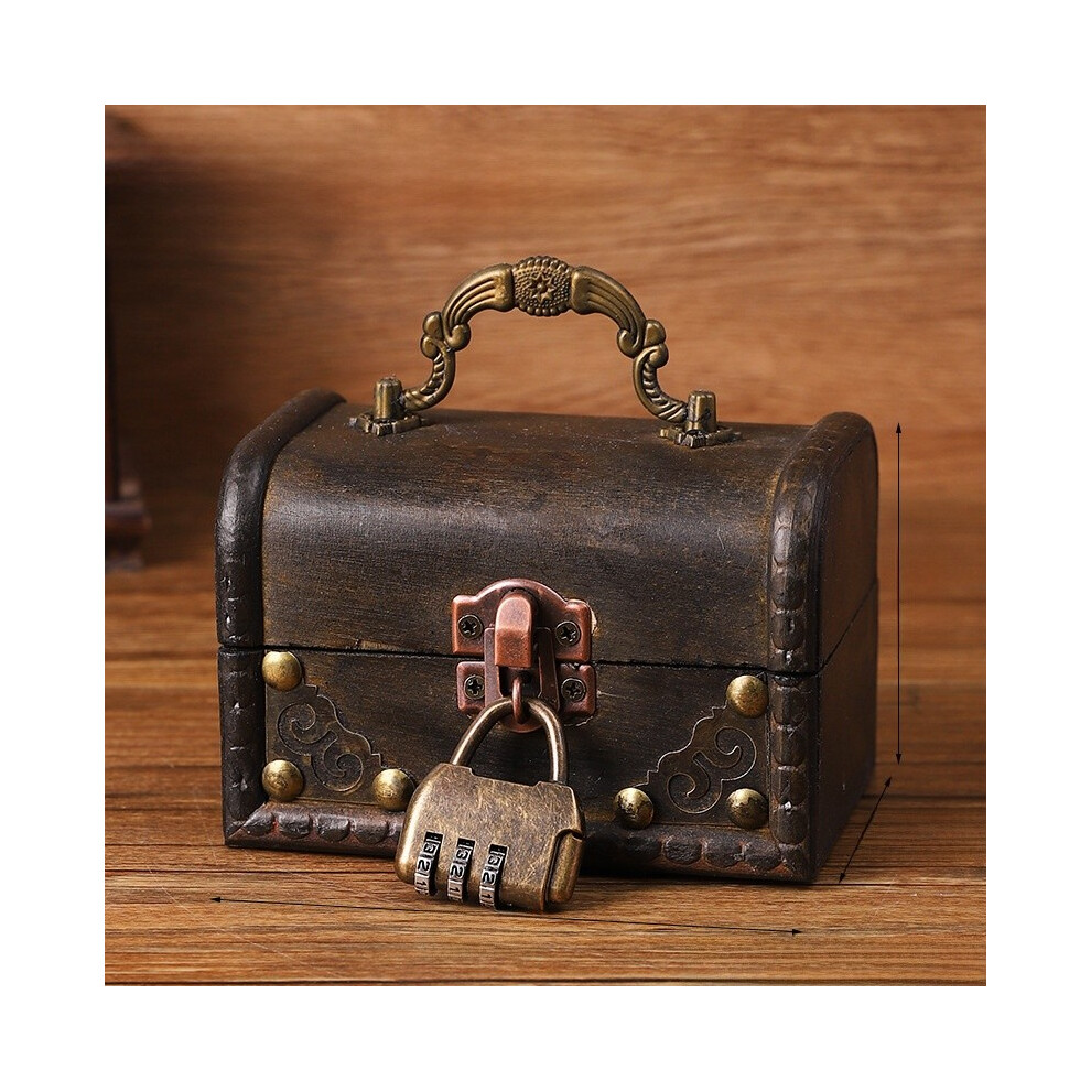 (StyleI) Storage Classic Wooden Box With Lid For Desk And Decoration Home Organization-image-OPC-PHFF77D-NEW