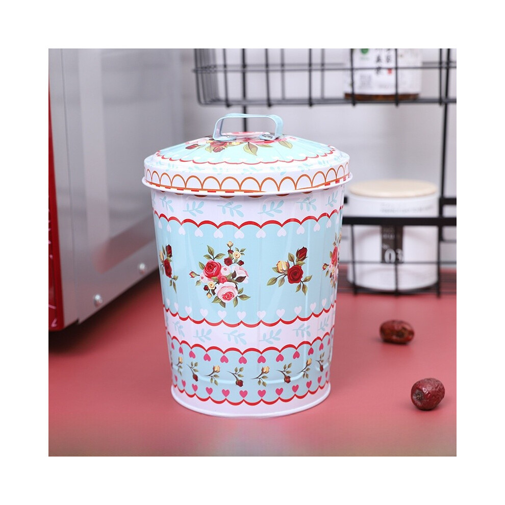 (Blue Rose) Organizer Storage Desktop Box With Lid For Toys And Office Home Decorations-image-OPC-PHFF7VY-NEW