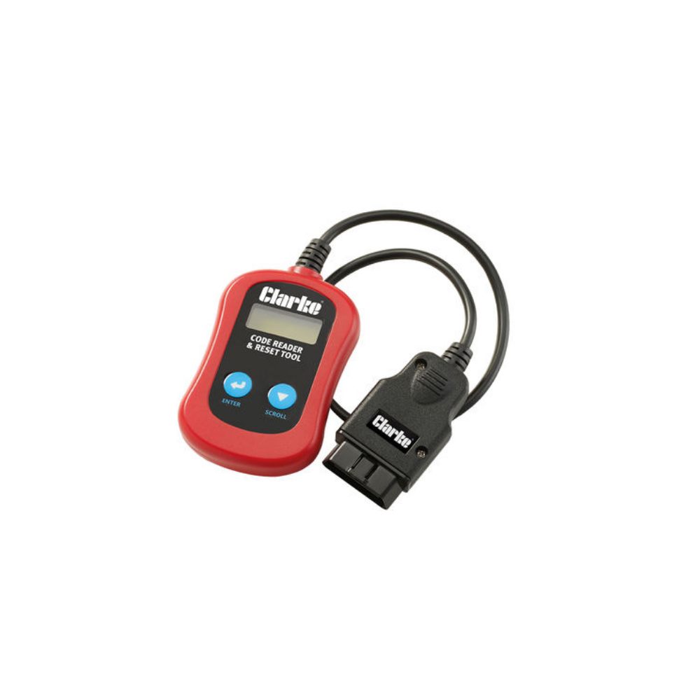 Clarke Fault Code Reader Engine Diagnostic Scanner Reset Tool Obd Eobd Cobdii-E 5016086261513