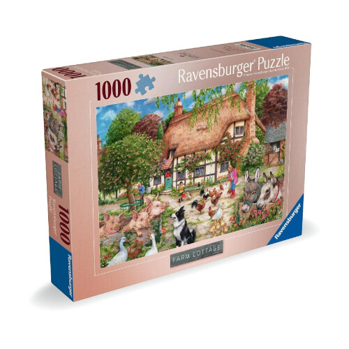 Ravensburger Ravensburger Farm Cottage 1000 Piece Jigsaw Puzzle