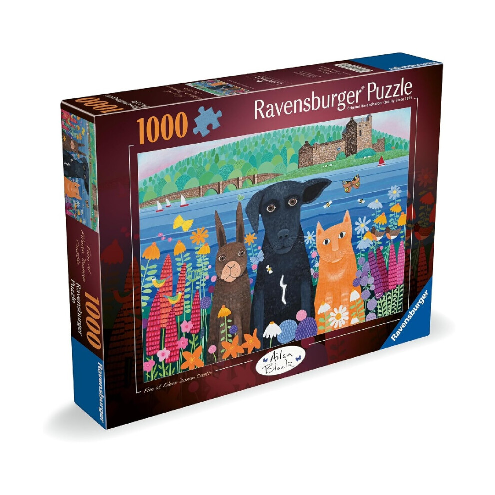 Ravensburger Eilean Donan Castle 1000 Piece Jigsaw Puzzle