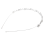 Bridal Bridesmaid Flower-Leaf Pattern Headband Wedding 1
