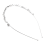 Bridal Bridesmaid Flower-Leaf Pattern Headband Wedding 3